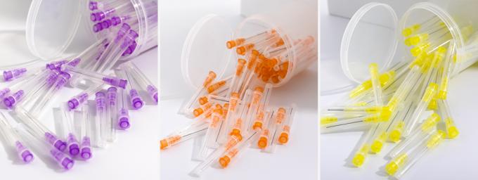 16G / 18G SJ Manufacturer Dental Use Paste Irrigation / Application Needle Ultra Fine Tip 0