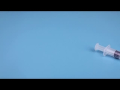 3ml Plastic Prefilled Syringe Flushing and Sealing for Safe and Easy Clinical Treatment