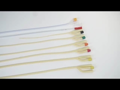 Standard Type Disposable Latex Foley Catheter Fr26 with 100% Silicone Coating