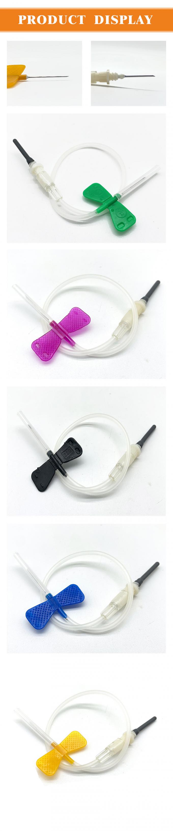 Single Used Hospital Butterfly Vacuum Blood Collection Needle All Size 0